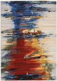Nourison Chroma CRM05 Crimson Tide Rug