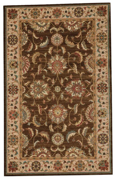 Nourison Living Treasures LI04 Brown Rug
