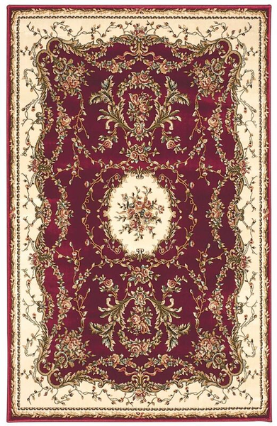 Nourison Clearance Bordeaux BOR01 Burgundy Rug