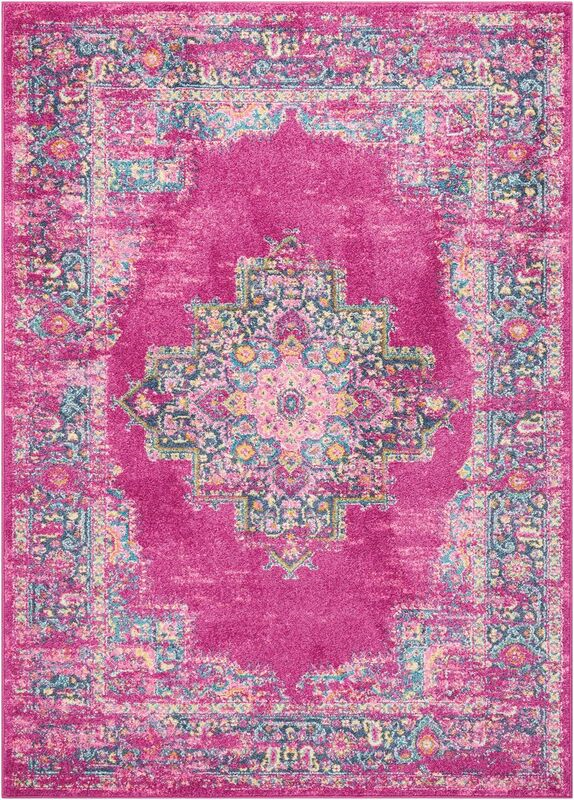 Nourison Sale Passion PSN03 fuschia Rug