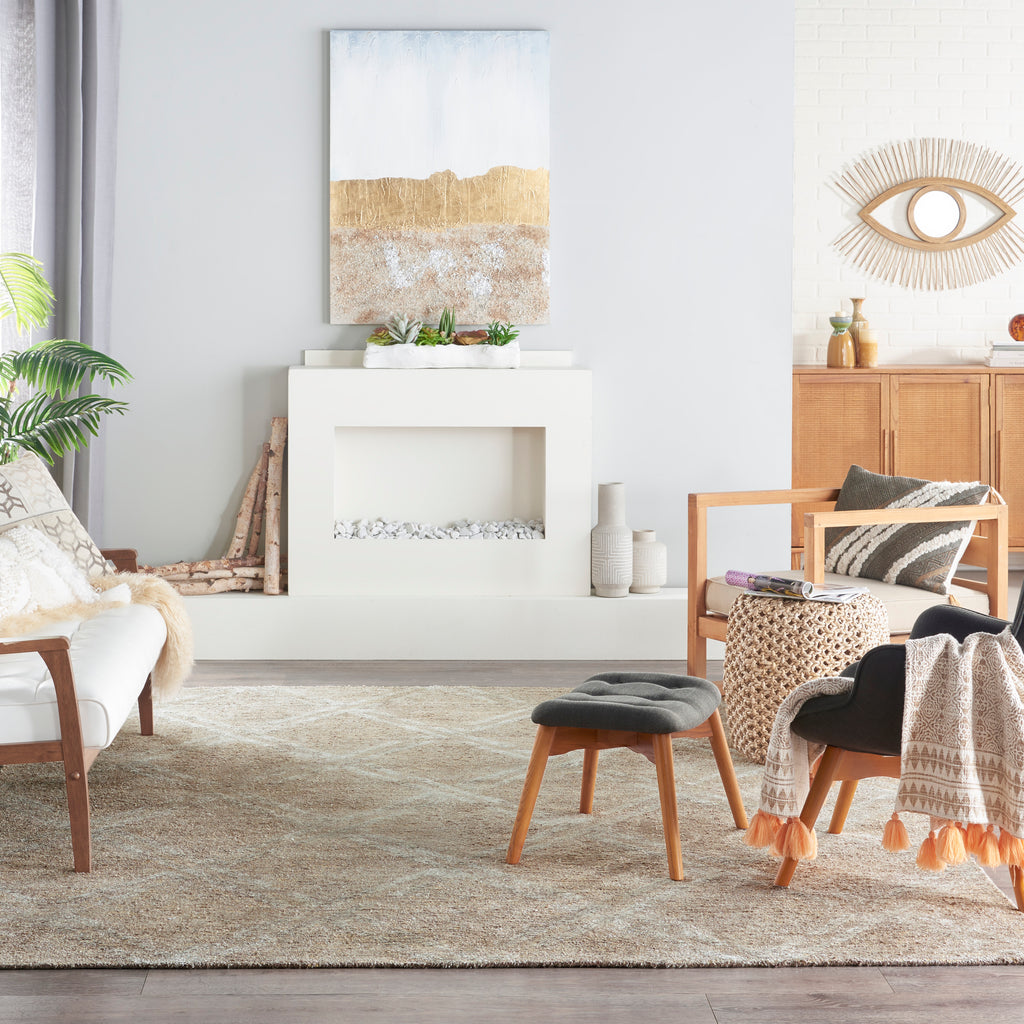 nourison venosa vsn01 taupe rug