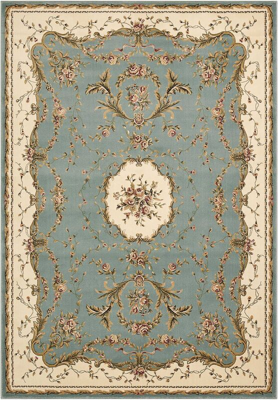 Nourison Clearance Bordeaux BOR01 Slate Rug
