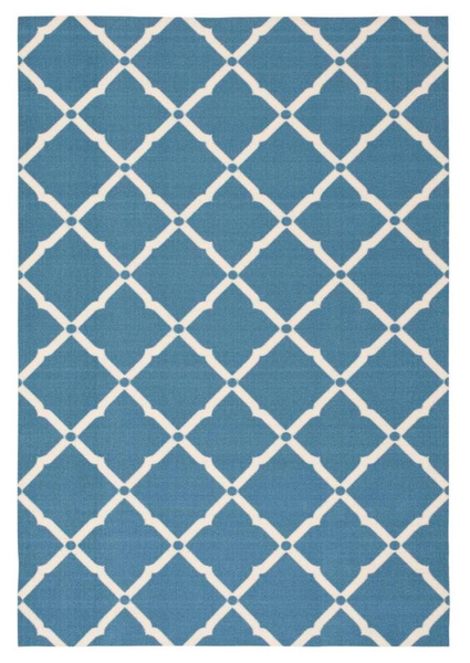 Nourison Clearance & Garden RS091 Navy Rug