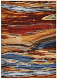 Nourison Chroma CRM04 Lava Flow Rug