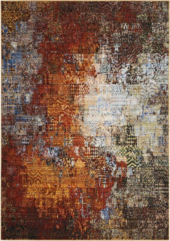 Nourison Chroma CRM03 Ember Glow Rug