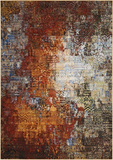 Nourison Chroma CRM03 Ember Glow Rug