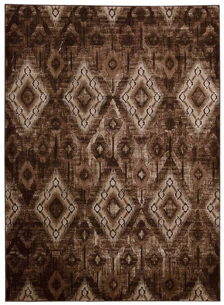 Nourison Clearance Karma KRM02 Chocolate Rug