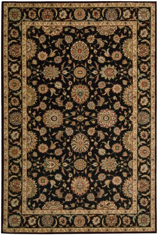 Nourison Clearance Living Treasures LI05 Black Rug