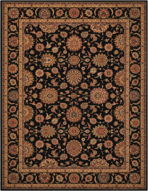 Nourison Clearance Living Treasures LI05 Black Rug