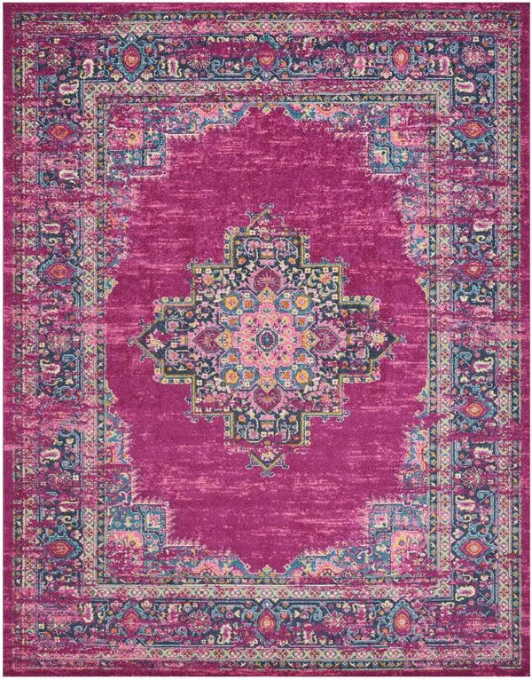 Nourison Sale Passion PSN03 fuschia Rug
