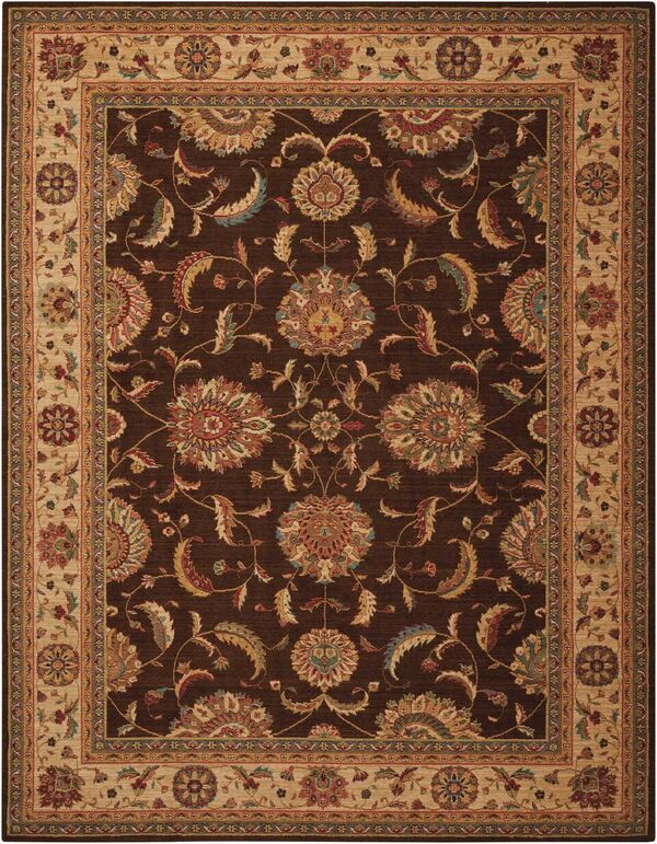 Nourison Living Treasures LI04 Brown Rug