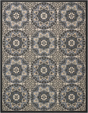 Nourison Clearance Caribbean CRB15 Ivory/Charcoal Rug