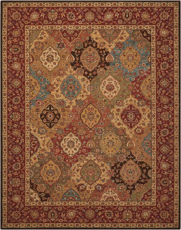 Nourison Clearance Living Treasures LI03 Multi Rug