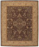 Nourison Heritage Hall HE05 Brown Rug