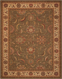 Nourison Clearance Living Treasures LI04 Green Rug