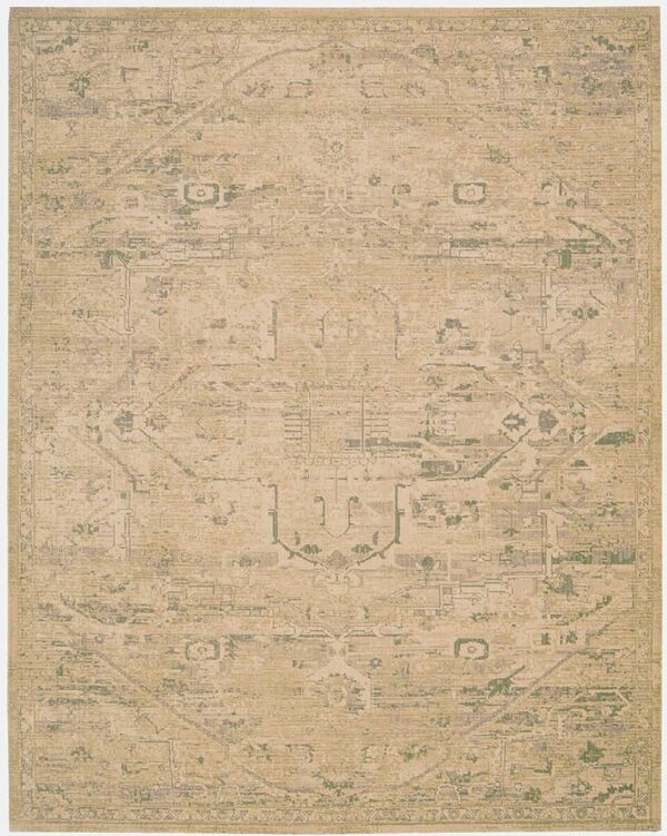 Nourison Clearance Silk Elements SKE14 Sand Rug