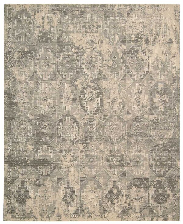 Nourison Clearance Silk Elements SKE19 Mushroom Rug