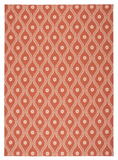 Nourison Clearance & Garden RS085 Rust Rug