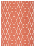 Nourison Clearance & Garden RS087 Orange Rug