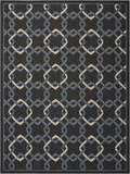 Nourison Clearance Caribbean CRB16 Charcoal Rug