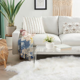 nourison sofia az217 ivory pillow
