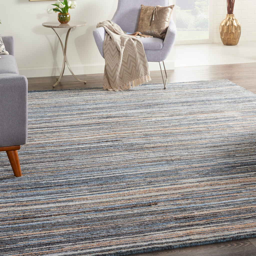 nourison plateau pae01 blue rug