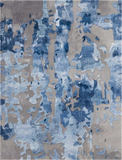 Nourison Prismatic PRS10 Blue Rug