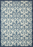 Nourison Clearance & Garden RS093 Blue Rug