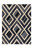 Anji Mountain Bamboo Rug, Co. Bell Bottom Blues AMB1121 Grey Rug