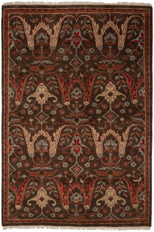 Shalom Brothers Tuscon TU63 Dark Brown Rug