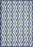 Nourison Clearance Grafix GRF18 Blue Rug