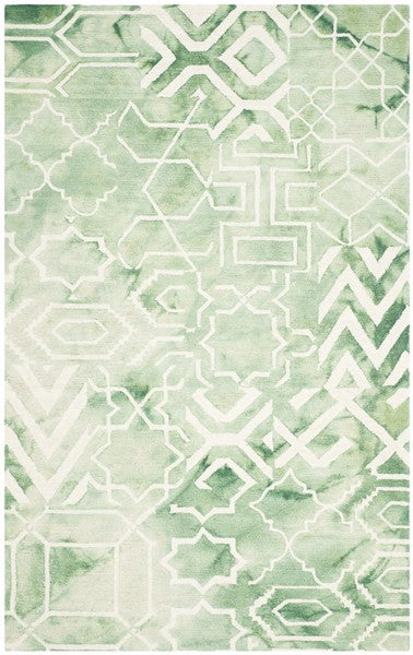 Safavieh Clearance Dip Dyes DDY678Q Green Rug