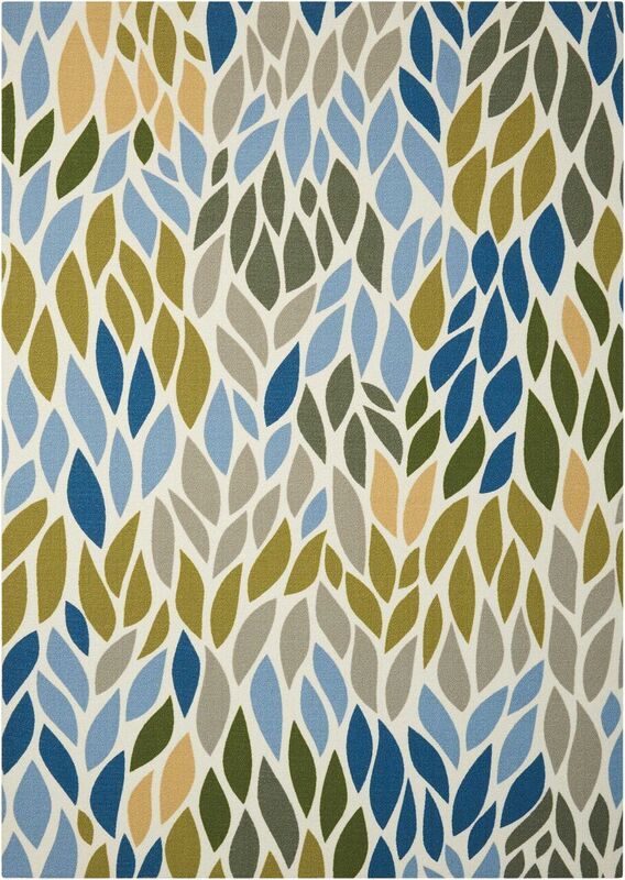 Nourison Clearance & Garden RS094 Multi Rug