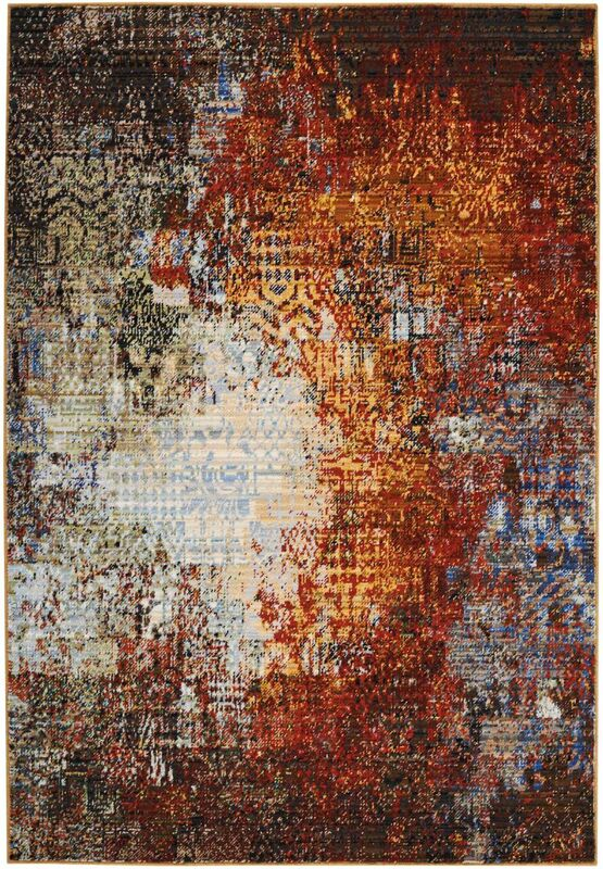 Nourison Chroma CRM03 Ember Glow Rug