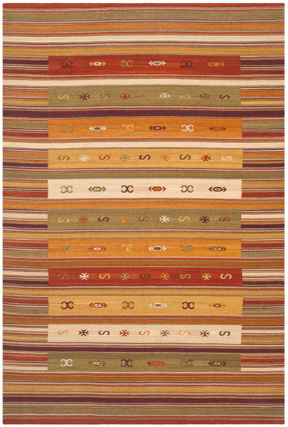 Safavieh Clearance Kilim NVK178A Burgundy Rug