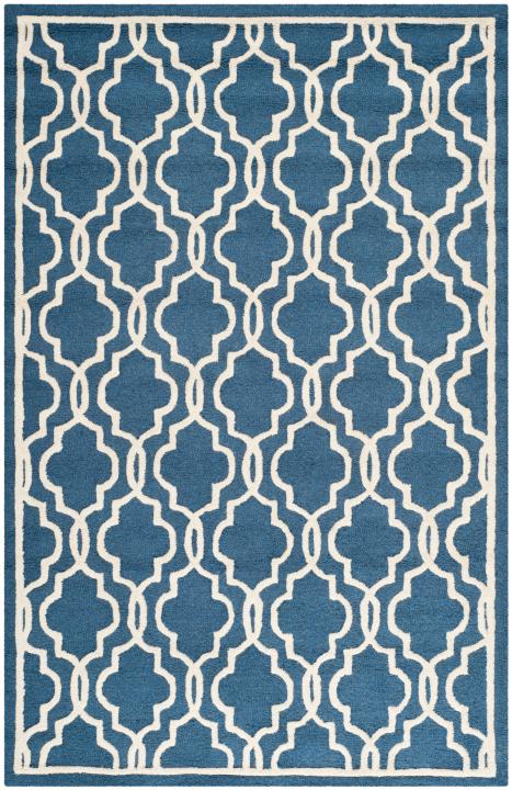 Safavieh Clearance Cambridge CAM131G Navy Rug