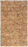 Safavieh Clearance Leather Shag LSG511G Light Gold Rug