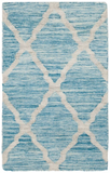 Shalom Brothers Durham Kilim DK-12 Aqua Rug