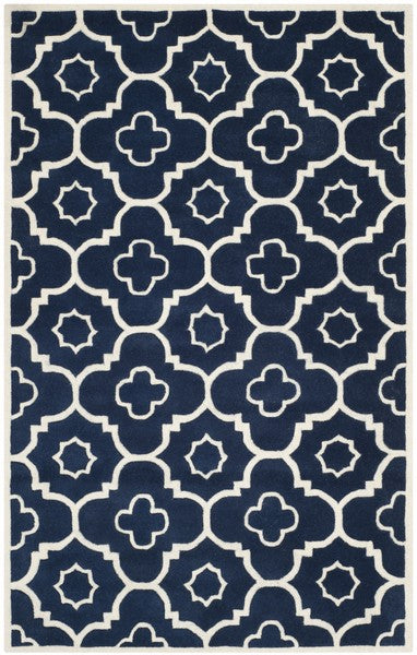 Safavieh Clearance Chatham CHT750C Navy Rug