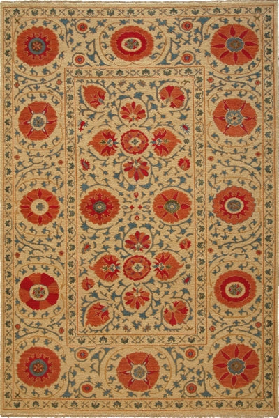 Tibet Rug Company Suzani SUZANI2 Canary Rug