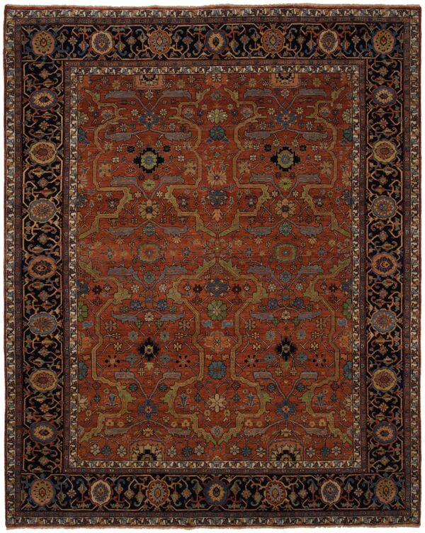 Shalom Brothers Cambridge CA63 Red Rug