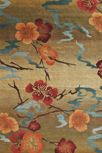 Tibet Rug Company 100 CT Kimono Gold Rug
