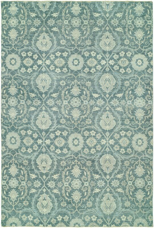 HRI Elegance ELE4 Dark Blue Rug