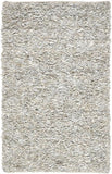 Safavieh Clearance Leather Shag LSG511C White Rug