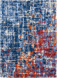 Nourison Clearance Twilight TWI25 Red Rug