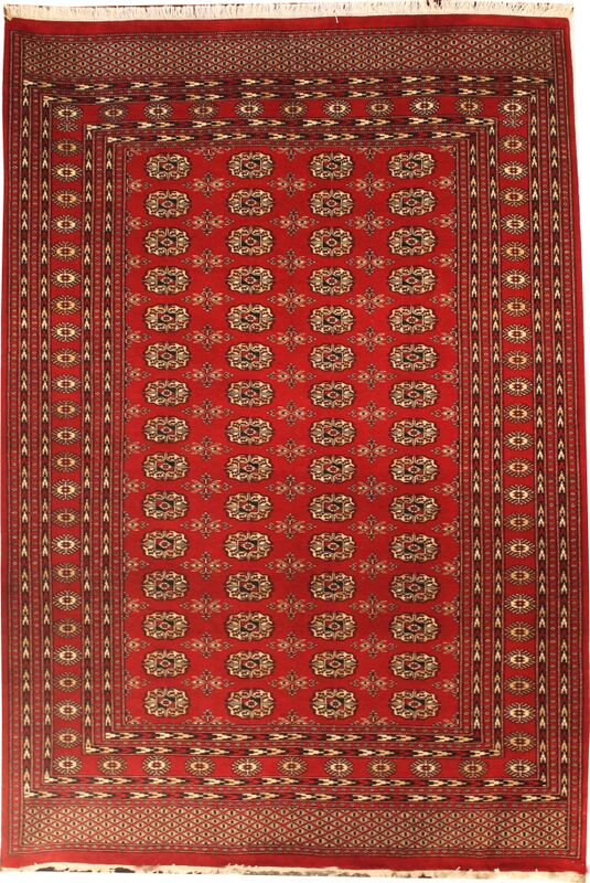 HRI Bokhara BK2 Red Rug