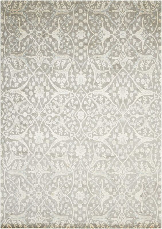 Nourison Clearance Luminance LUM08 Steel Rug