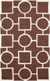 Safavieh Clearance Cambridge CAM143H Dark Brown Rug
