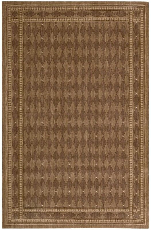 Nourison Clearance Cosmopolitan CS94 Chocolate Rug