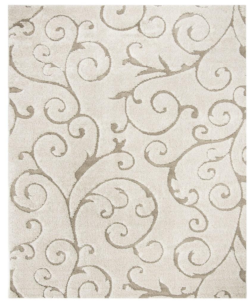 Safavieh Clearance Florida Shag SG455-1113 Cream Beige Rug